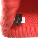 LOUIS VUITTON Knit cap wool Orange(Unisex) Used Authentic