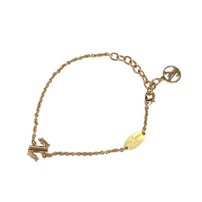 LOUIS VUITTON bracelet M67176 Gold Plated gold bracelet Gold Plated LV&ME Women Used Authentic