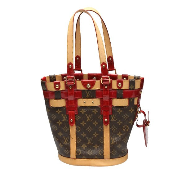 LOUIS VUITTON Handbag M95613 Monogram canvas Brown Handbag Monogram Neo Bucket Women Used Authentic