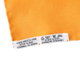 HERMES scarf scarf Calle 90 100% silk Orange Women Used Authentic