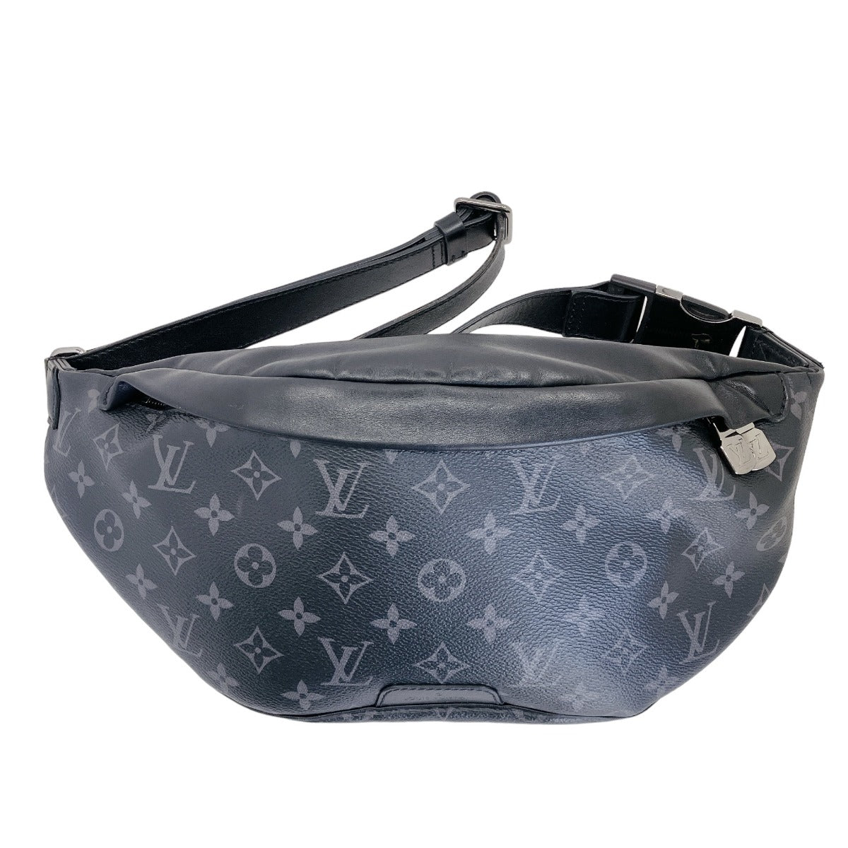 LOUIS VUITTON Sling bag M46035 Monogram canvas black Sling bag Monogram Eclipse Canvas Discovery Bum Bag mens Used Authentic