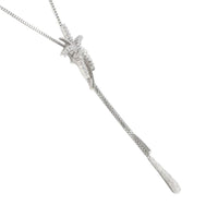JEWELRY Necklace PendantNecklace Diamond 0.36ct 18K white gold, diamond White gold Women Used Authentic