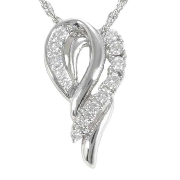 POLA Necklace PendantNecklace Pt900 Pt900Platinum, Diamond Platinum Women Used Authentic