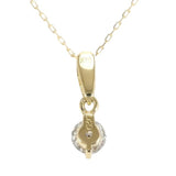 JEWELRY Necklace PendantNecklace D0.20ct 18K gold, diamond gold Women Used Authentic