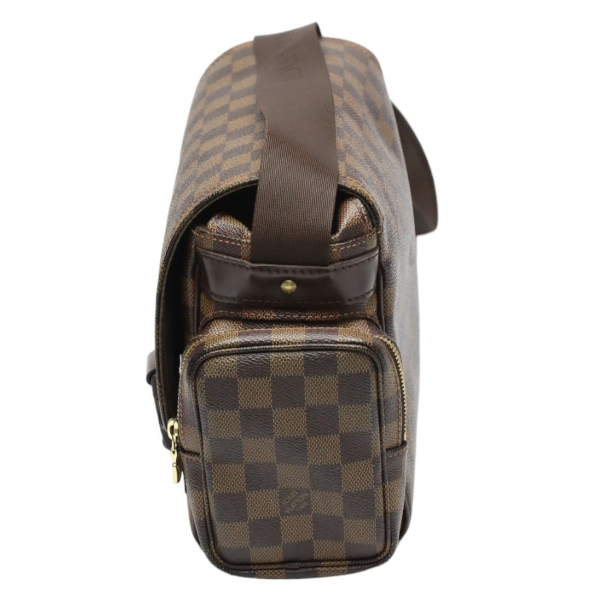 LOUIS VUITTON Shoulder Bag Damier canvas Brown Shoulder Bag Damier Reporter Melville mens Used Authentic