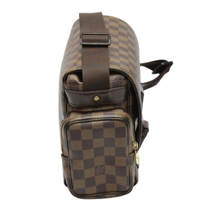 LOUIS VUITTON Shoulder Bag Damier canvas Brown Shoulder Bag Damier Reporter Melville mens Used Authentic