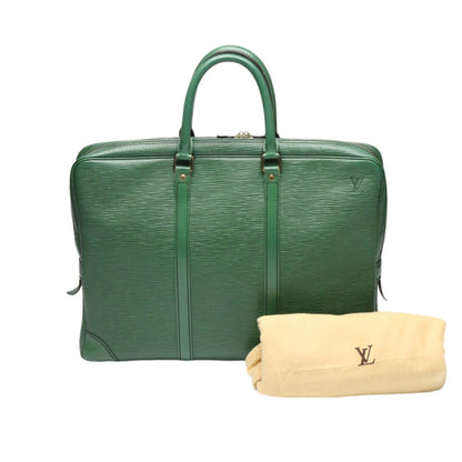 LOUIS VUITTON Tote Bag M54474 Epi Leather green Epi Porto Documan  Vowayaju