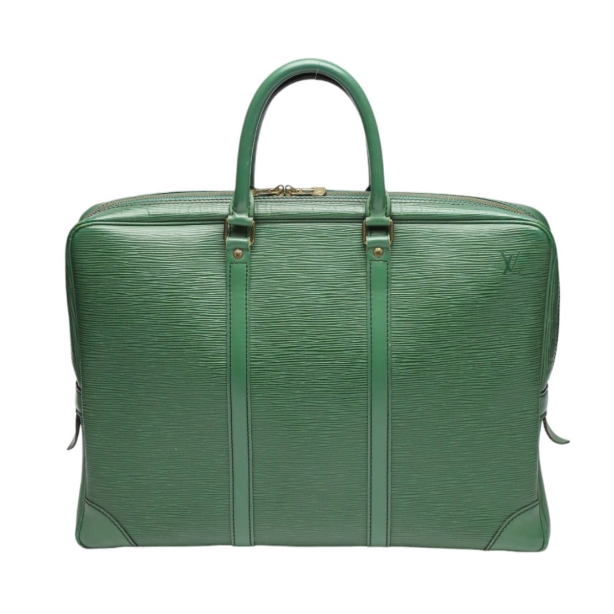 LOUIS VUITTON Tote Bag M54474 Epi Leather green Epi Porto Documan  Vowayaju