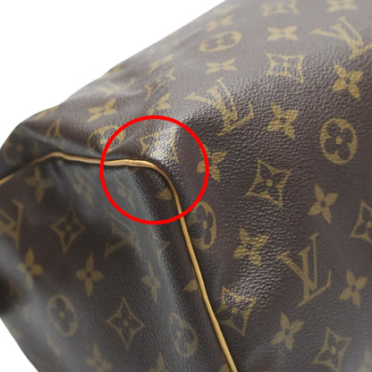 LOUIS VUITTON Handbag M41528 Monogram canvas Brown Mini Boston Monogram Speedy 25 Women Used Authentic