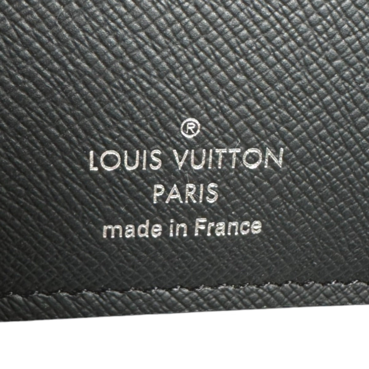 LOUIS VUITTON Long Wallet Purse M30501 Taiga black Bifold Walletlong wallet Taiga Portefeuille Blaza mens Used Authentic