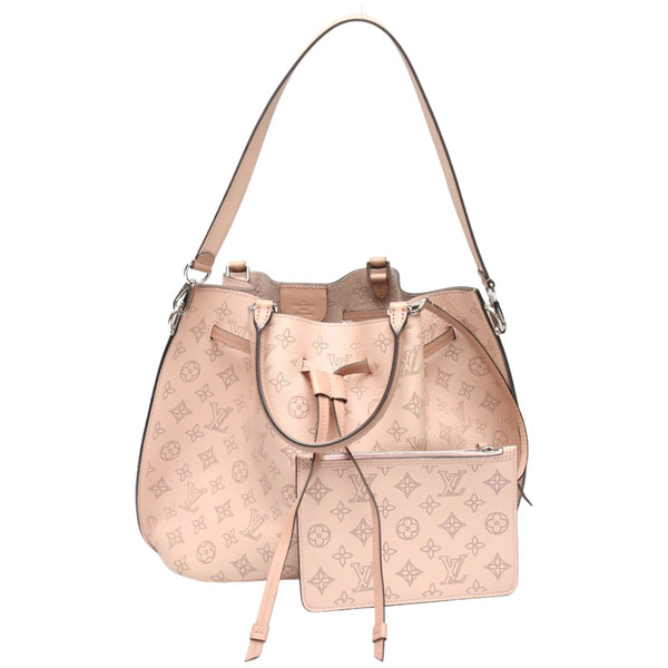 LOUIS VUITTON Handbag 2WAY bag Monogram Giroratta Monogram Mahina M54401 pink Women Used Authentic