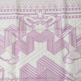 HERMES scarf silk purple Stall zigzag sangre Carre55 Women Used Authentic