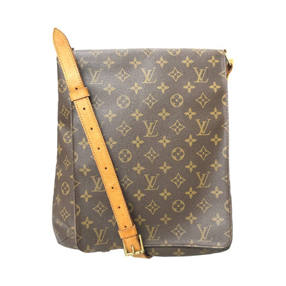 LOUIS VUITTON Shoulder Bag M51256 Monogram canvas Brown Monogram Musette