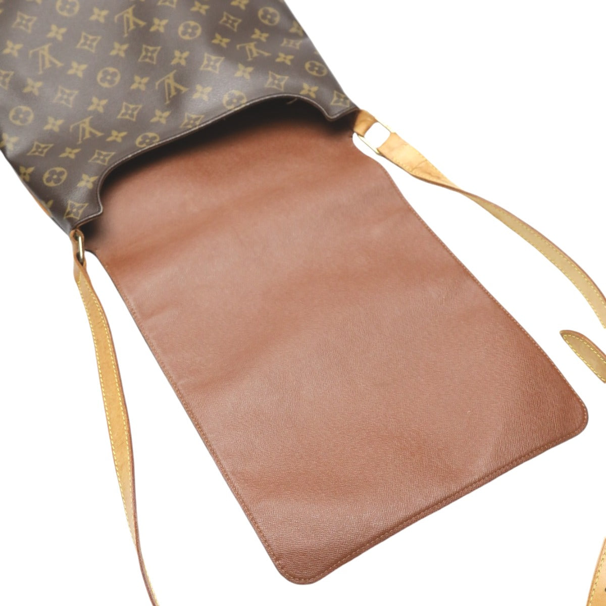 LOUIS VUITTON Shoulder Bag M51256 Monogram canvas Brown Monogram Musette