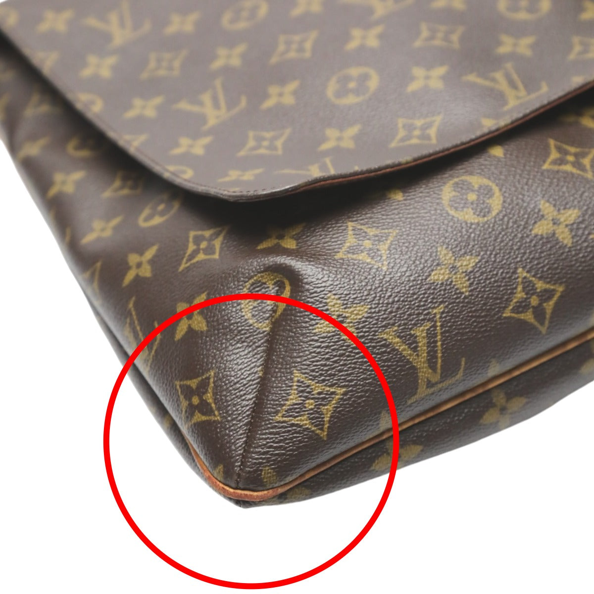 LOUIS VUITTON Shoulder Bag M51256 Monogram canvas Brown Monogram Musette