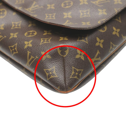 LOUIS VUITTON Shoulder Bag M51256 Monogram canvas Brown Monogram Musette