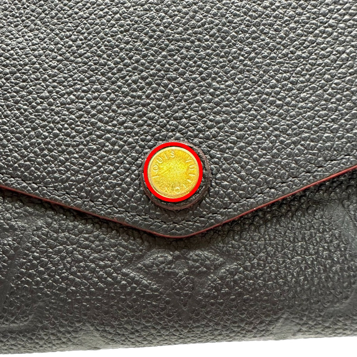 LOUIS VUITTON Long Wallet Purse M62125 Monogram Ann Platt Marine Rouge Portefeuille Sarah Ann Platt Coin purse with Card Case Women Used Authentic