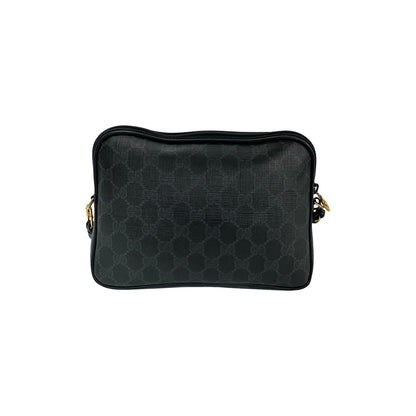 GUCCI Shoulder Bag leather black