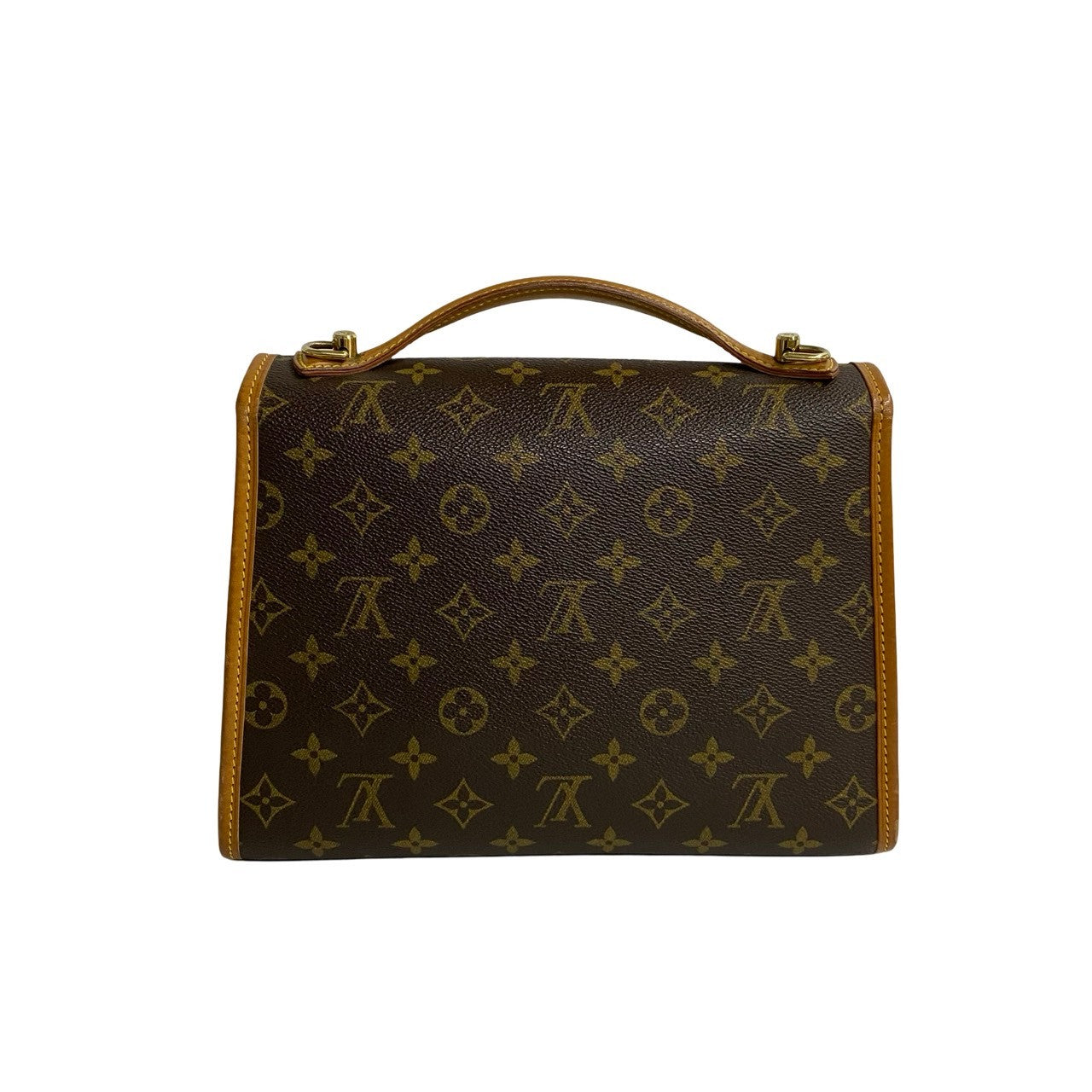 LOUIS VUITTON Shoulder Bag leather Brown Monogram Bel Air