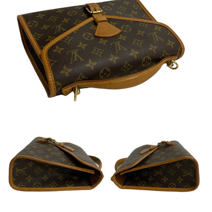 LOUIS VUITTON Shoulder Bag leather Brown Monogram Bel Air