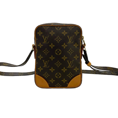 LOUIS VUITTON Shoulder Bag leather Brown Monogram Amazone