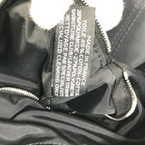 HERMES Tote Bag handbag bag Acapulco Cabas MM Nylon black Women Used Authentic