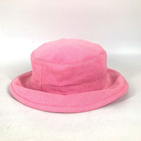 CHANEL hat Hat Hat Bucket Hat Bob Hat 21S logo cotton pink Women Used Authentic
