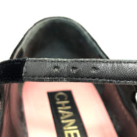 CHANEL pumps Two-tone shoes 22K Merry Jane Lambskin, Velour G39604 pink Women Used Authentic