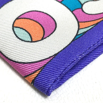 CHANEL scarf silk multicolor COCO Mark COCO Women Used Authentic