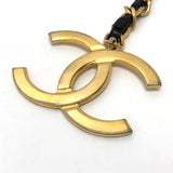 CHANEL charm Bag charm Big COCO Mark Gold Plated gold Women Used Authentic