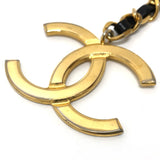 CHANEL charm Bag charm Big COCO Mark Gold Plated gold Women Used Authentic