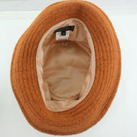 HERMES hat Wool, Nylon Orange Women Used Authentic
