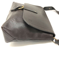 LOUIS VUITTON Shoulder Bag M92994 Utah leather Brown Utah Ohama mens Used Authentic