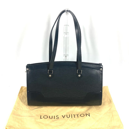 LOUIS VUITTON Shoulder Bag M59332 Epi Leather black Epi Madeleine PM Women Used Authentic