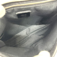 FENDI Shoulder Bag Pochette Celeria Flat Bucket leather 7VA524 black Women Used Authentic