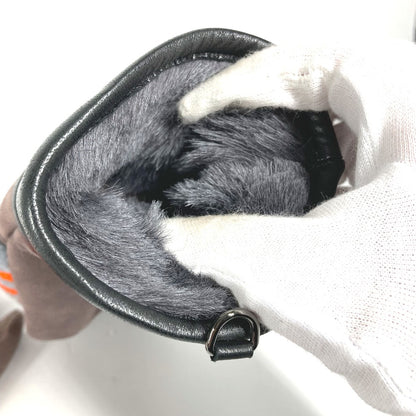 FENDI gloves FXY018 Angola gray Mouton M