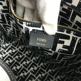 FENDI Tote Bag Shoulder Bag Shoulder Bag Joshua Vides Collaboration Shopper bag Coated canvas 8BH357 white mens Used Authentic