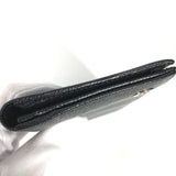 BVLGARI Long Wallet Purse leather black Long wallet Bulgari Bulgari mens Used Authentic