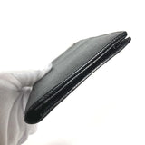 BVLGARI Long Wallet Purse leather black Long wallet Bulgari Bulgari mens Used Authentic