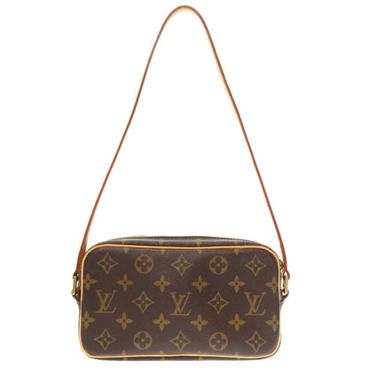 LOUIS VUITTON Shoulder Bag M51183 Monogram canvas Brown Monogram Pochette cite Women Used Authentic