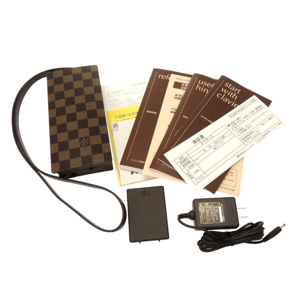 LOUIS VUITTON computer MC/HC 300 HC Plastic, Leather Brown Damier Small  mini laptop Clavier 25th anniversary staff limited mens(Unisex) Used  Authentic