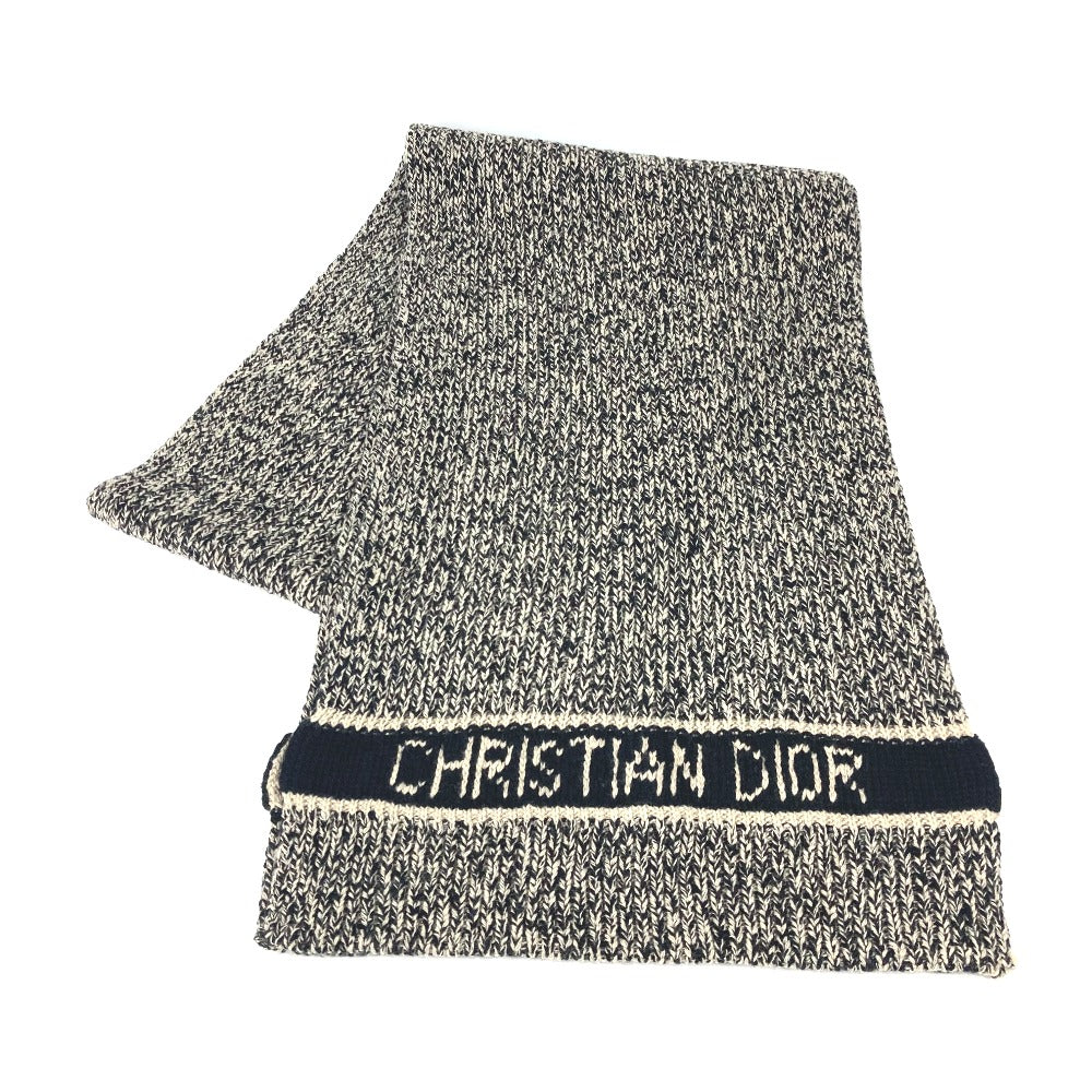 Dior Scarf 25DWI214S007 Wool / cashmere black logo