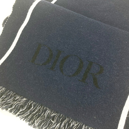 Dior Scarf 21E0007A0612 wool Navy By color Atelier ATELIER