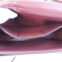 Salvatore Ferragamo Shoulder Bag Gancini Calfskin Women Used Authentic