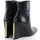 FENDI boots boots Calfskin 604910 black Women Used Authentic