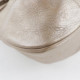 Salvatore Ferragamo Handbag Gancini Calfskin AB-21 5370 gold Women Used Authentic