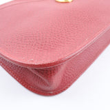 Christian Dior Clutch bag leather Red Women Used Authentic