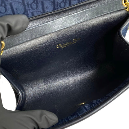 Dior Shoulder Bag canvas Navy