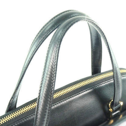 Salvatore Ferragamo Handbag Calfskin black Women Used Authentic