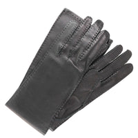 HERMES gloves Glove Calf leather 001772G-01-065 black Women Used Authentic